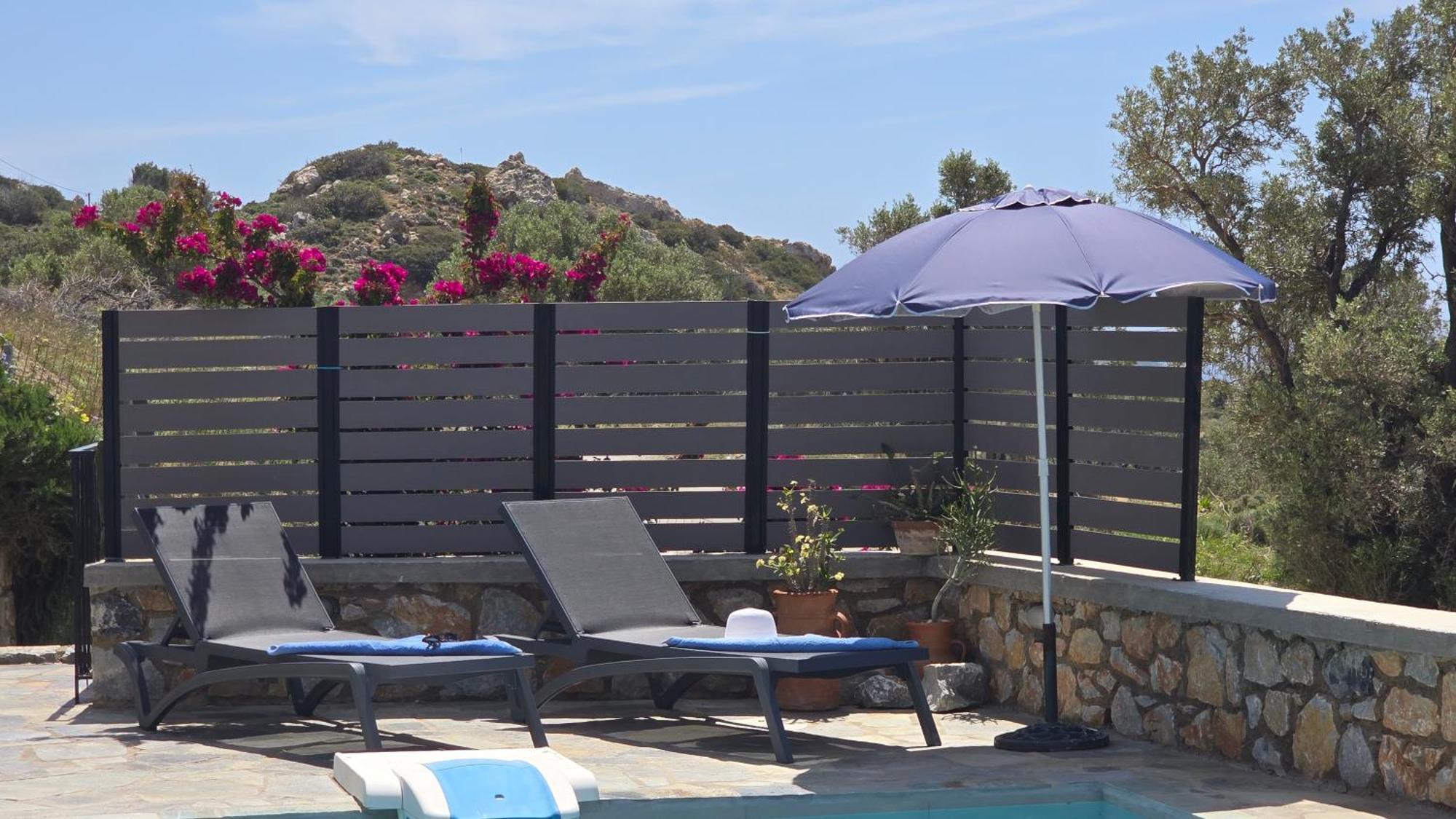 Villa Mavri Ruhige Private Pool Villa, Meerblick Ajía Paraszkeví Kültér fotó